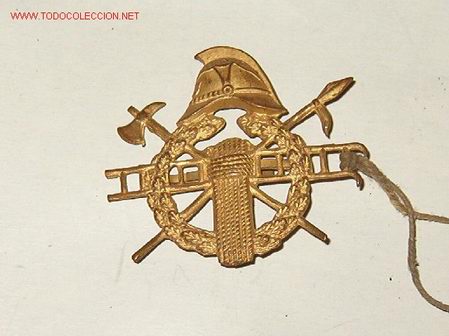Militaria: Insignia de Bomberos - Foto 1