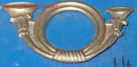 Militaria: Insignia de cuello, Cazadores - Foto 1