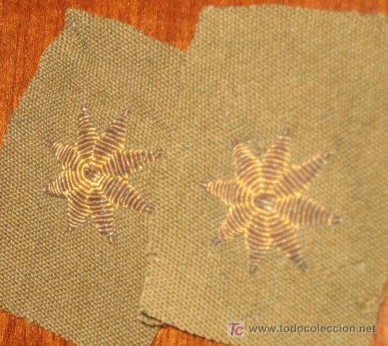 Militaria: Pareja de estrellas de teniente coronel - Foto 1