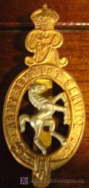 Militaria: Chapa inglesa de boina - Foto 1