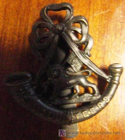Militaria: Chapa inglesa de boina - Foto 1