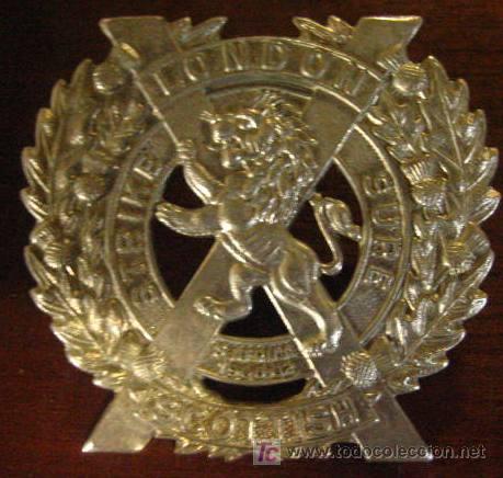 Militaria: Chapa inglesa de boina - Foto 1