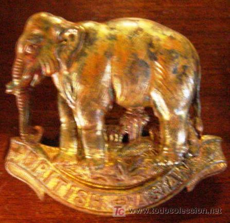 Militaria: Chapa inglesa de boina - Foto 1
