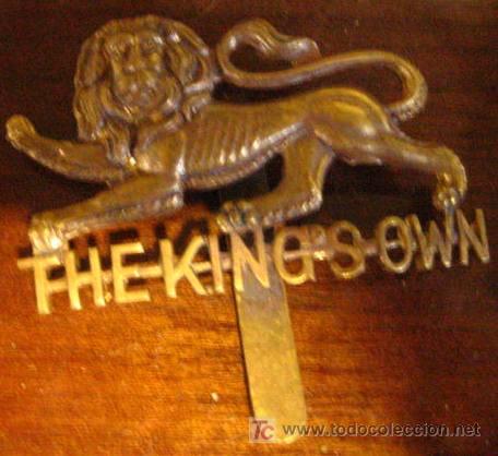 Militaria: Chapa inglesa de boina - Foto 1