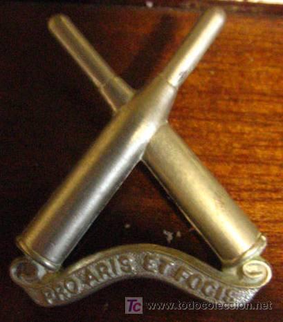Militaria: Chapa inglesa de boina - Foto 1