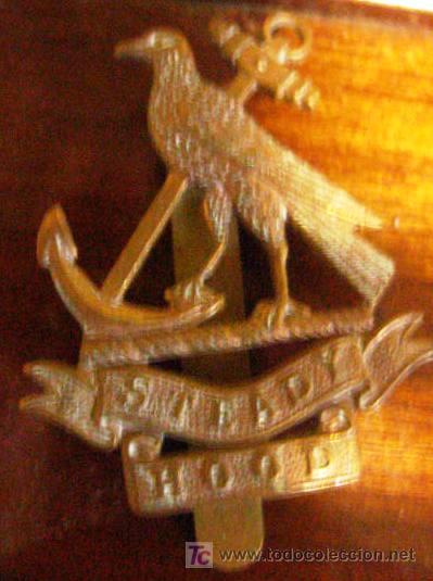 Militaria: Chapa inglesa de boina - Foto 1