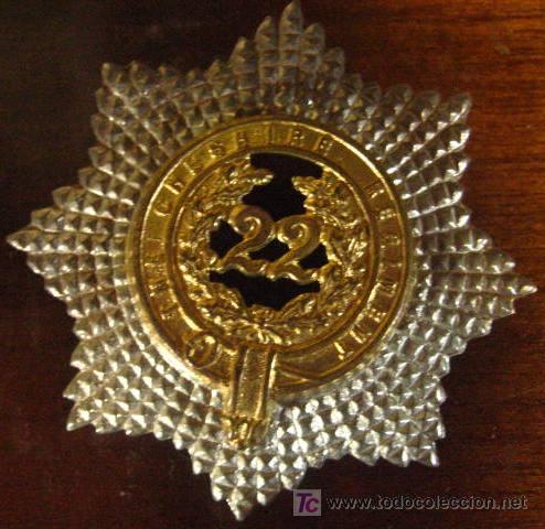 Militaria: Chapa inglesa de boina - Foto 1