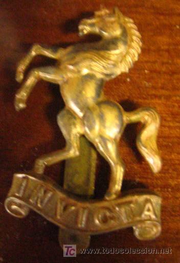 Militaria: Chapa inglesa de boina - Foto 1