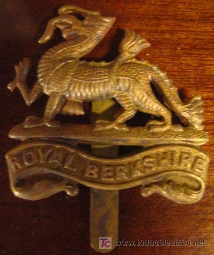 Militaria: Chapa inglesa de boina - Foto 1