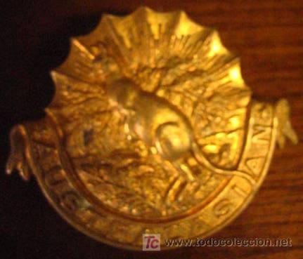 Militaria: Chapa inglesa de boina - Foto 1