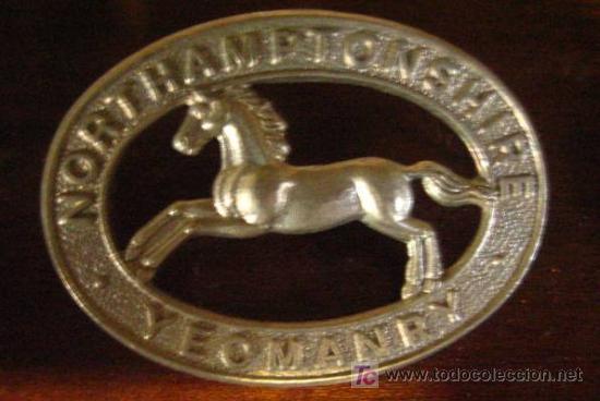 Militaria: Chapa inglesa de boina - Foto 1