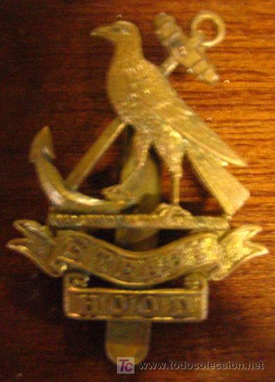 Militaria: Chapa inglesa de boina - Foto 1