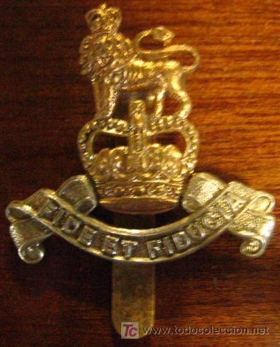 Militaria: Chapa inglesa de boina - Foto 1