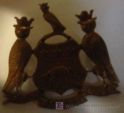 Militaria: Chapa inglesa de boina - Foto 1