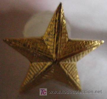 Militaria: Estrella rusa de rosca, 2 cm - Foto 1
