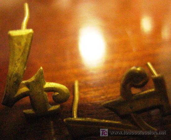 Militaria: Pareja de n&ordm; 4 de 15 cms - Foto 1