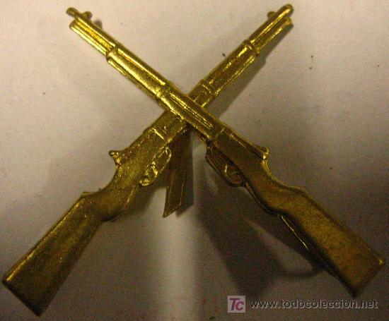 Militaria: Insignia de infanteria de 4 x 35 cms - Foto 1