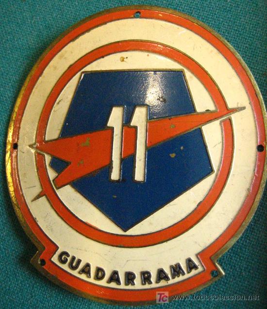 Militaria: Chapa de brazo, Guadarrama - Foto 1