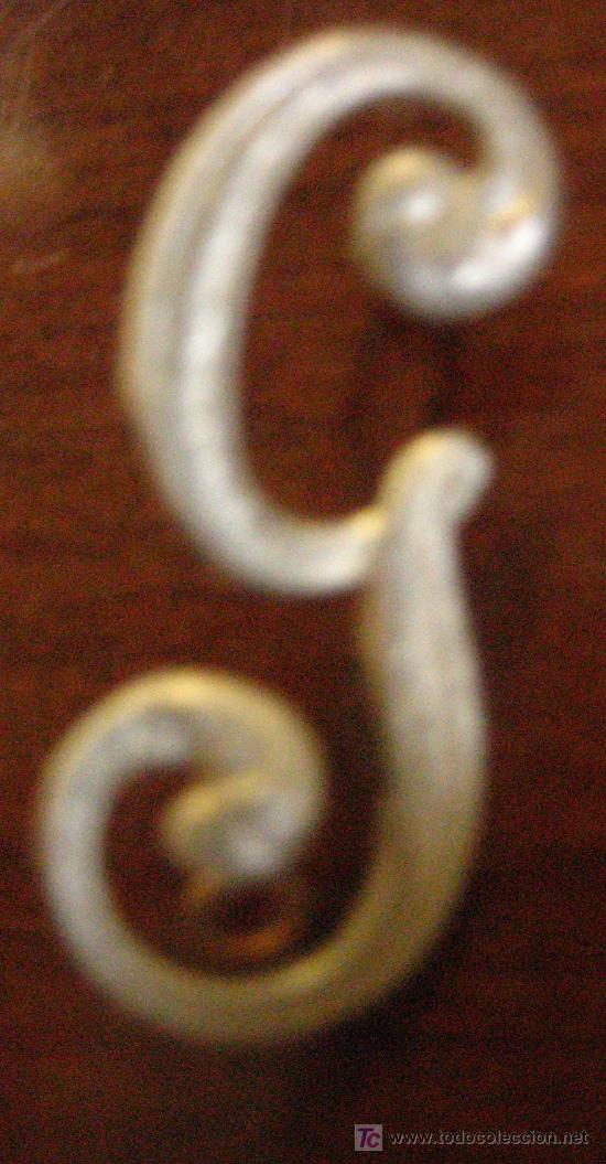 Militaria: Letra G de cuello - Foto 1