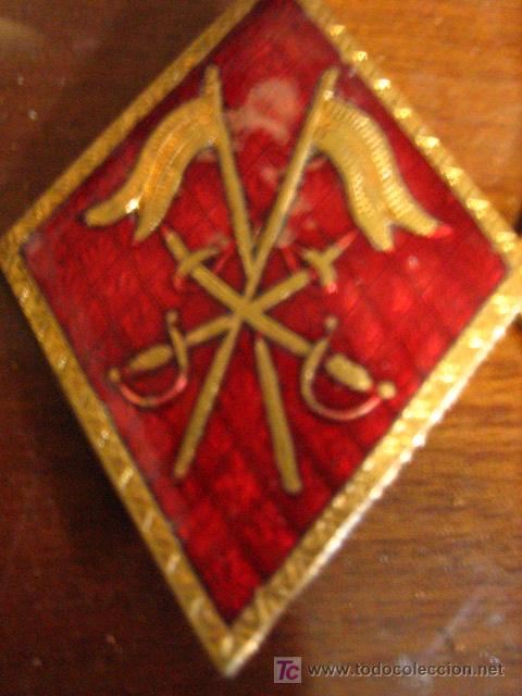 Militaria: Rombo esmaltado de caballer&iacute;a - Foto 1