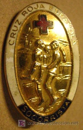 Militaria: Chapa de socorrista - Foto 1