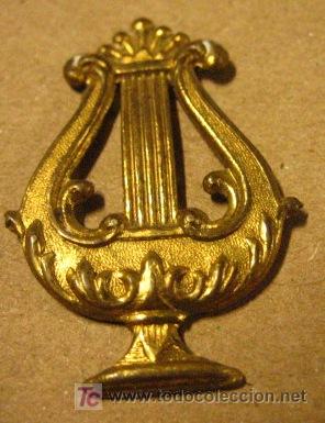 Militaria: Insignia de musica, 3 cms - Foto 1