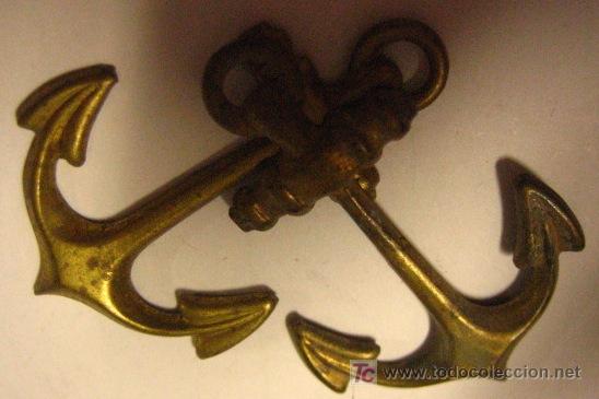 Militaria: Pareja de anclas de 3 cms - Foto 1