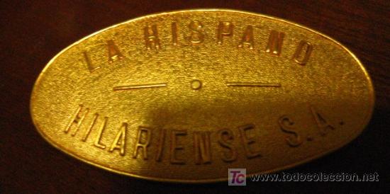 Militaria: Chapa de aguja, La Hispano Hilariense - Foto 1