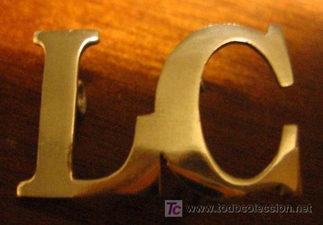 Militaria: Insignia de cuello LC - Foto 1