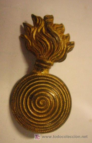 Militaria: Granada de cuello, 3 cms - Foto 1