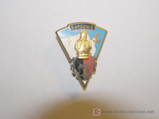 Militaria: N&ordm; 30. Insignia regimental francesa. - Foto 1