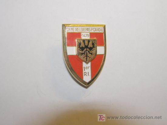 Militaria: N&ordm; 42. Insignia regimental francesa. - Foto 1