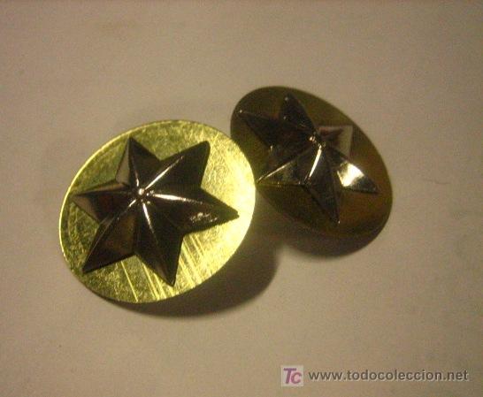 Militaria: 2 estrellas teniente 2 cmts. - Foto 1