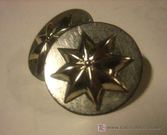 Militaria: 2 estrellas teniente coronel 1,7 cmts. - Foto 1