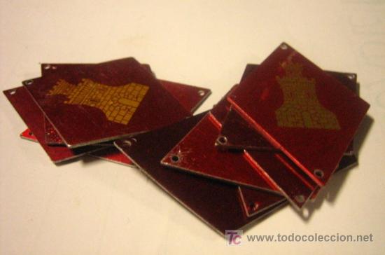 Militaria: Lote 10 rombos de ingenieros - Foto 1