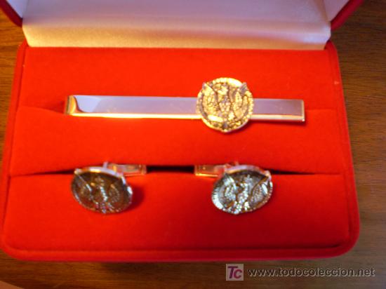 Militaria: pisacorbatas y gemelos ej&eacute;rcito polaco - Foto 1