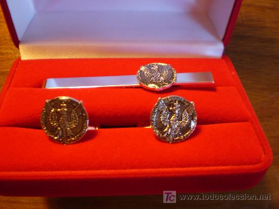 Militaria: pisacorbatas y gemelos ej&eacute;rcito polaco - Foto 2