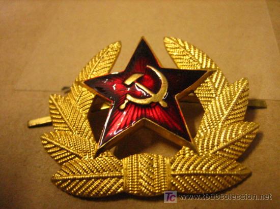 Militaria: Chapa de gorra de tropa - Foto 1