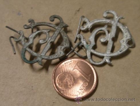 Militaria: 2 insignias de cuello - Foto 1