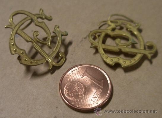 Militaria: 2 insignias de cuello - Foto 1
