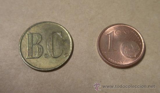 Militaria: Ficha BC unifacial - Foto 1