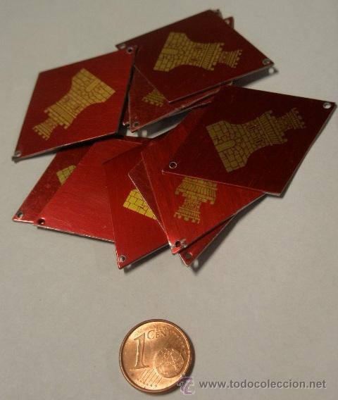 Militaria: Lote de 10 rombos de ingenieros - Foto 1