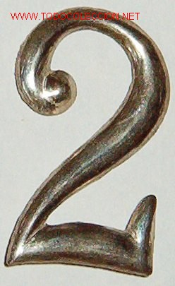 Militaria: N&ordm;2 de cuello. - Foto 1