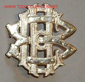 Militaria: Insignia de cuello BCH, de 3,1 x 3,1 cms. - Foto 1