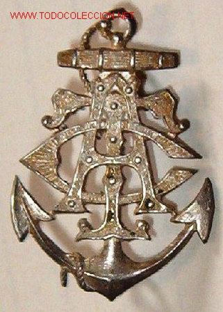 Militaria: Insignia de cuello de 2,2 cms. - Foto 1