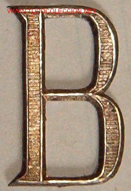Militaria: B de cuello. - Foto 1