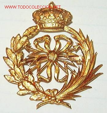 Militaria: Insignia de cuello de Tel&eacute;grafos. - Foto 1