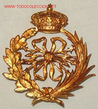 Militaria: Insignia de cuello de Tel&eacute;grafos. - Foto 1