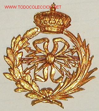 Militaria: Insignia de cuello de Tel&eacute;grafos. - Foto 1