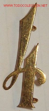 Militaria: N&ordm; 4 de cuello, plano. - Foto 1